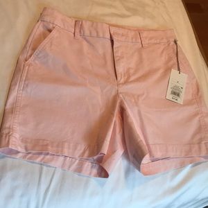 NWT Pink chino shorts